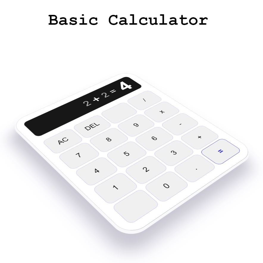 Screenshot of calculator I made